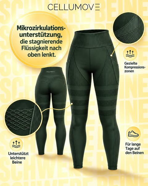 Schwere Beine nach einem langen Tag?