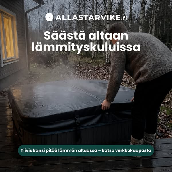 Lämpökannet ulkoporealtaisiin