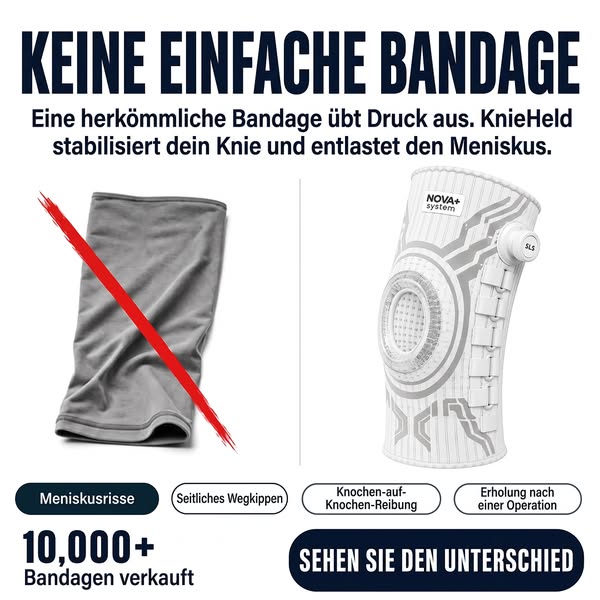 Tschüss Knieschmerzen