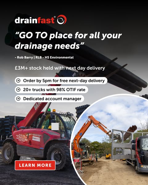 The Drainage Supplier That Moves Fast