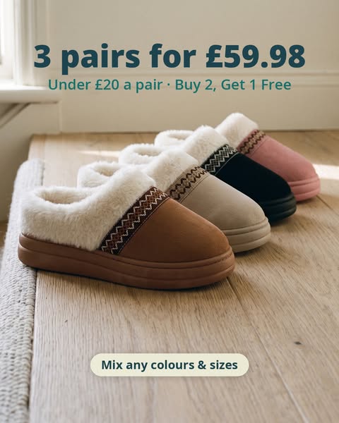 3 Pairs £59.98 — Under £20 a Pair