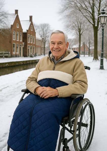 Gevoerde rolstoeldeken – €99,99