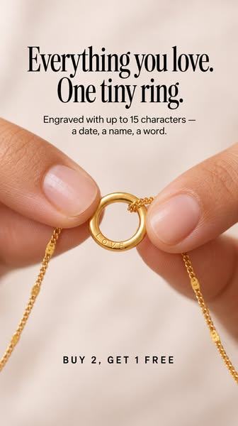 Your Words, Wrapped Around a Ring