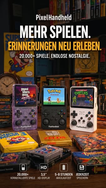 20.000+ Spiele · Fast jede Konsole
