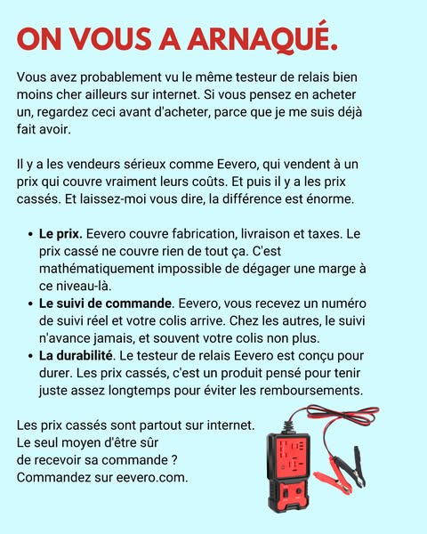 Testeur de relais