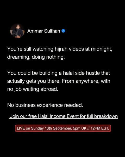 [FREE] Live Training This Sunday @ 12PM EST // 5PM UK