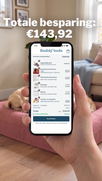 €143,92 aan cadeaus erbij