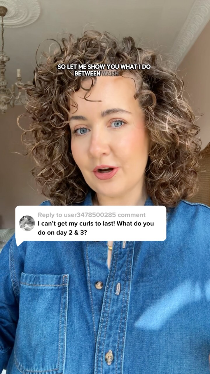 My Curly "Between Wash Days" Routine
