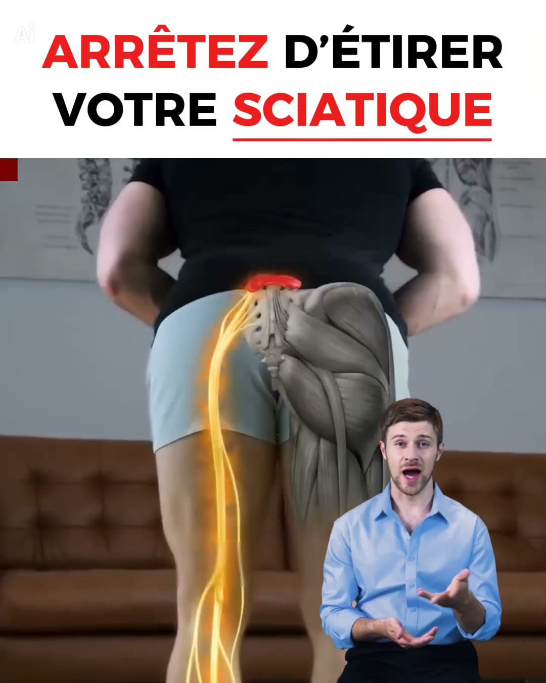 Dites adieu à la sciatique en stabilisant cette articulation
