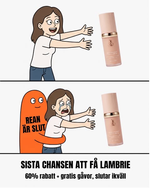 Upp till 60% rabatt, bara idag. Imorgon är det borta.