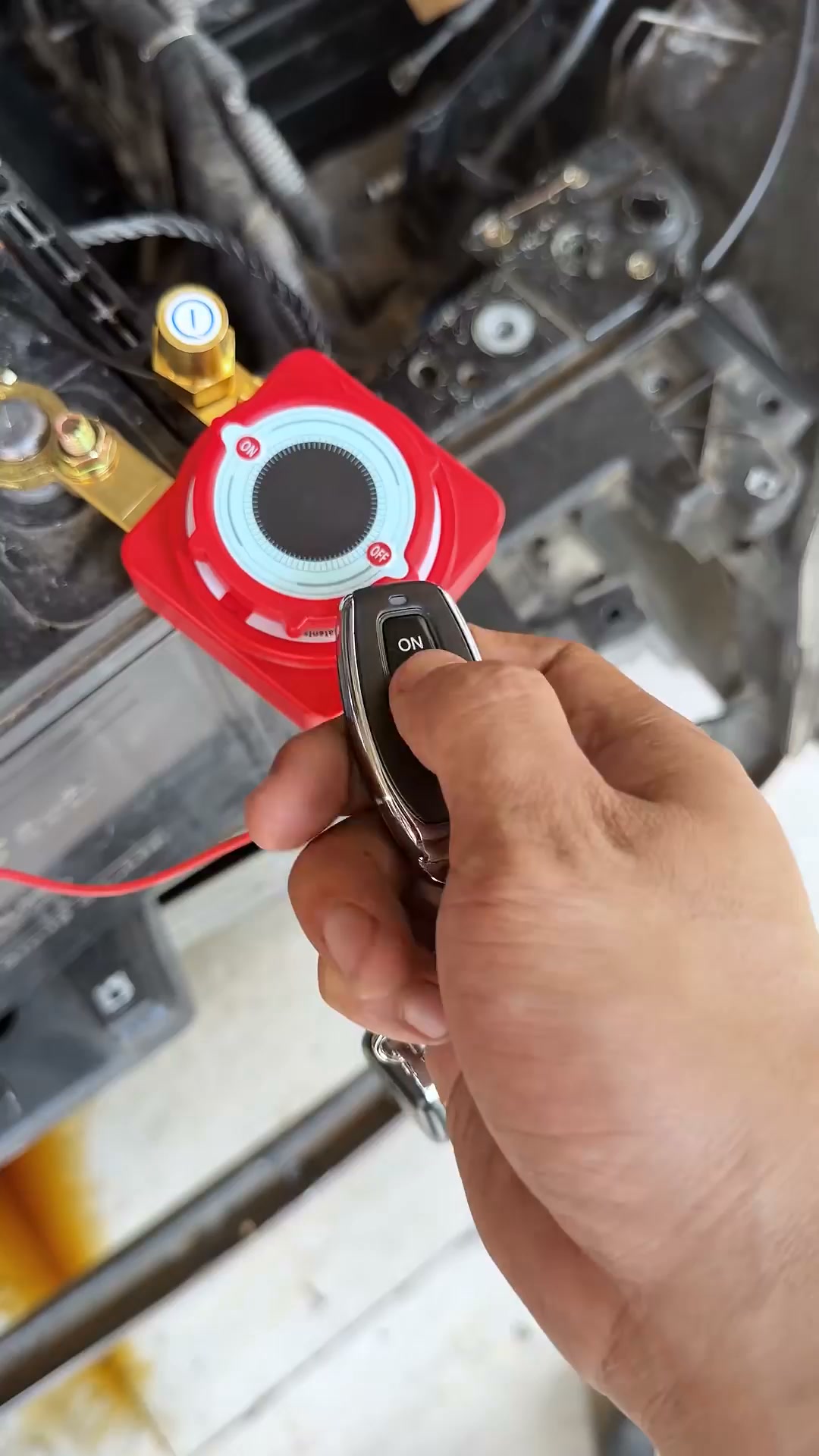 12V Remote Battery Disconnect Switch