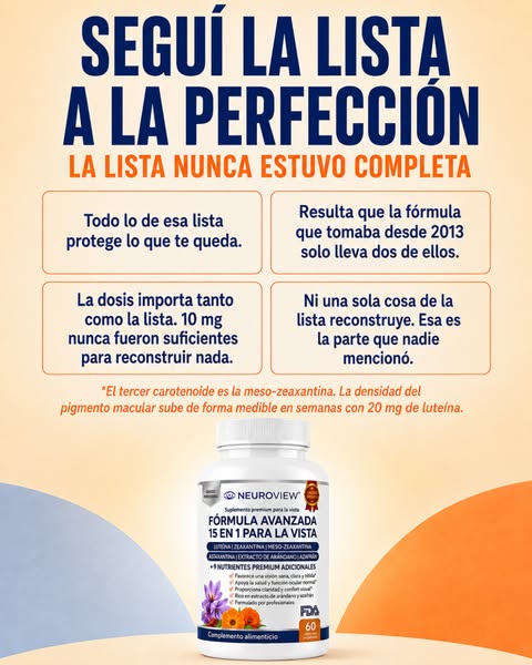 ¡Luche contra la degeneración macular!