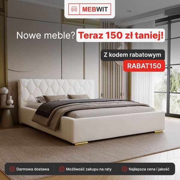 Zamów meble 150 zł taniej