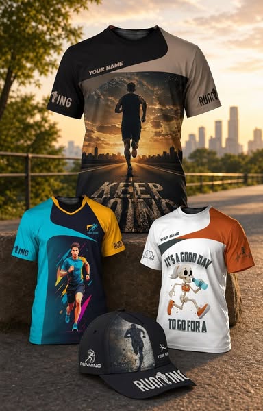 Running's Perfect Shirts Custom Name for You!