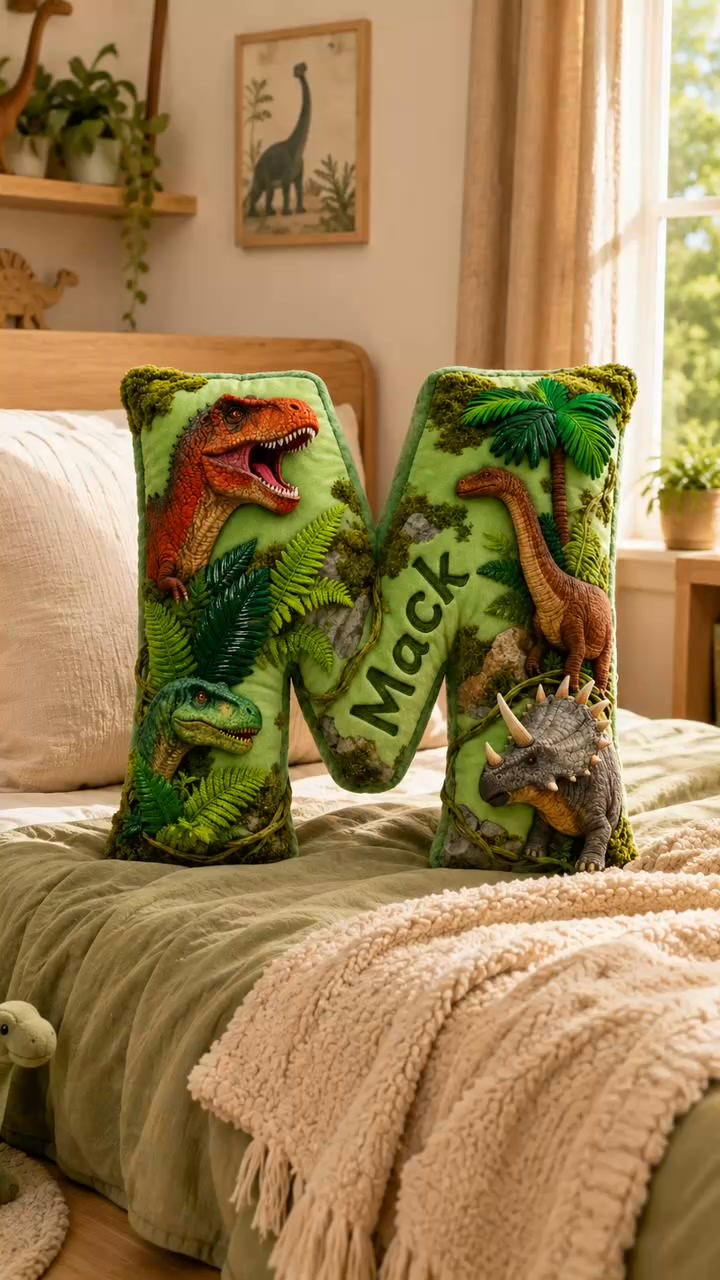 Their Name. Their Letter. Their Dinosaur.