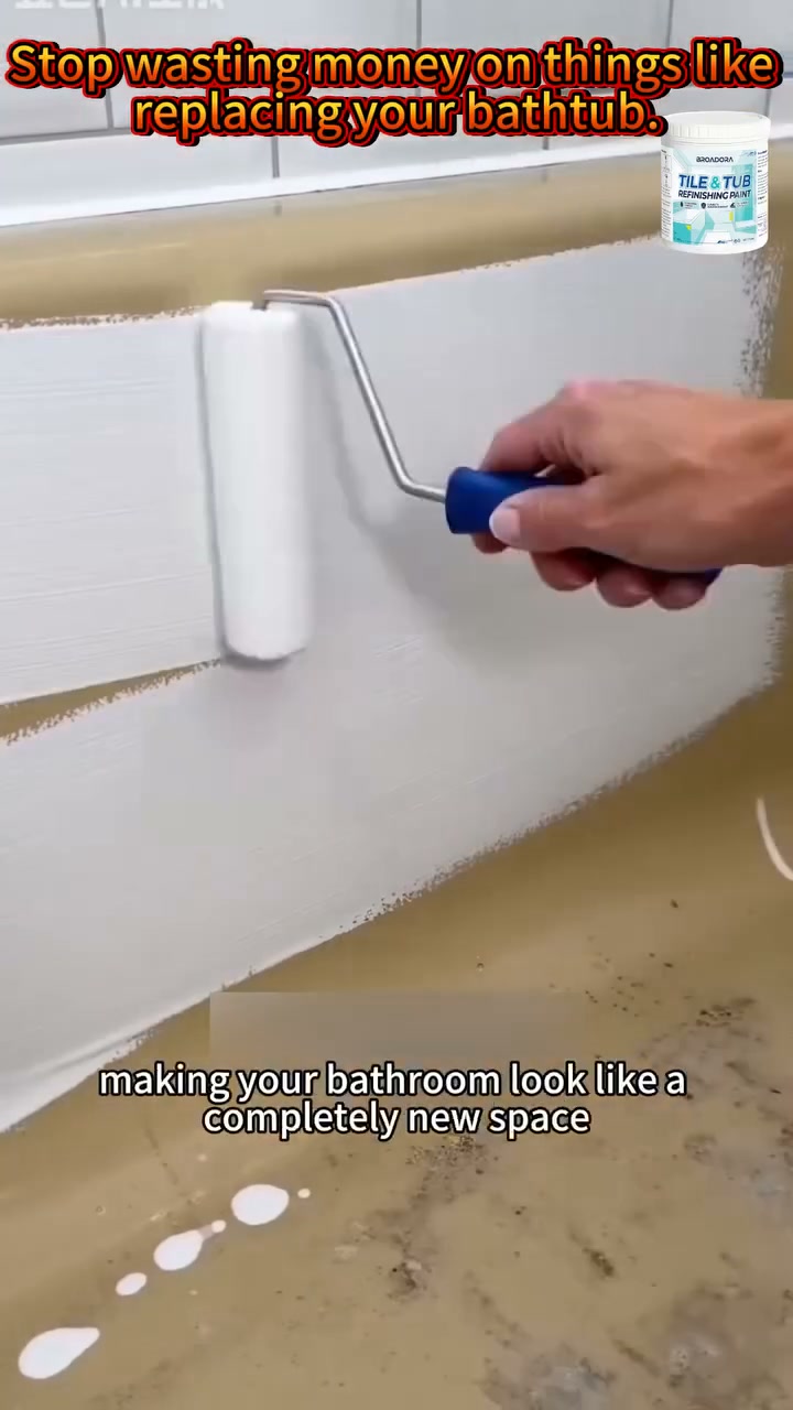 2026 HOT SALE50K+ SOLD! 50% OFF! Tile & Tub Refinishing Paint Kit – Waterproof, anti‑slip finish. Covers stains & cracks. Easy DIY