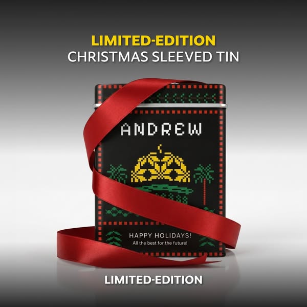 Their Name. Their Tin. Their Christmas.