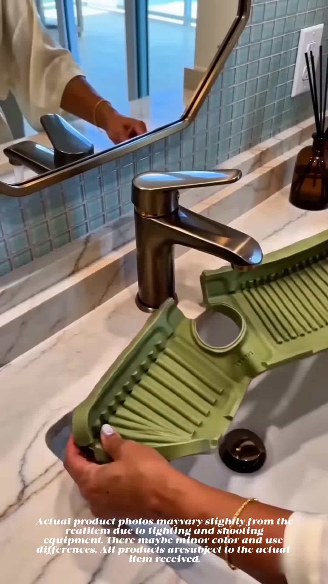 A tidier place for sink essentials