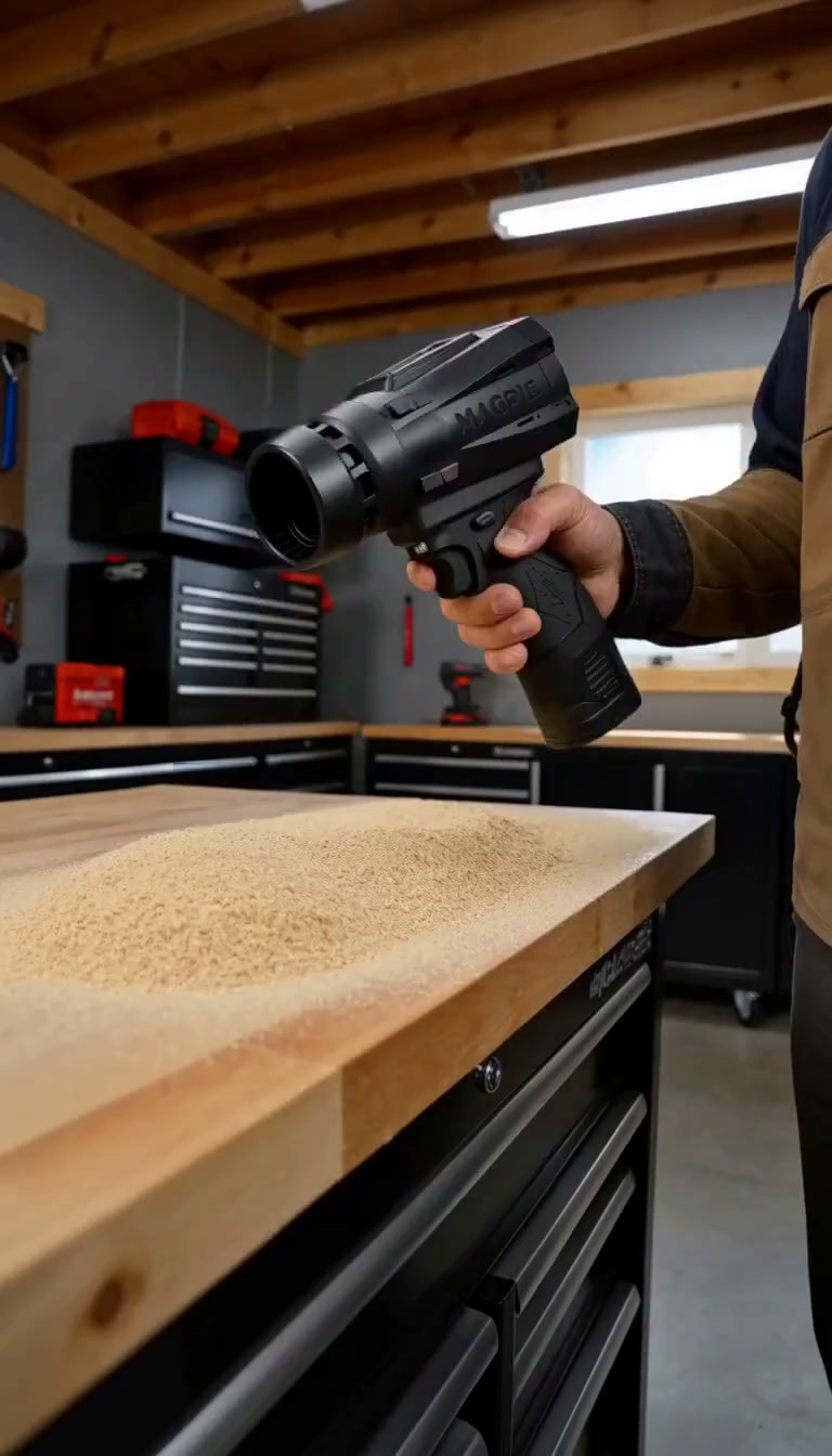 Blower + Vacuum. One Compact Tool.