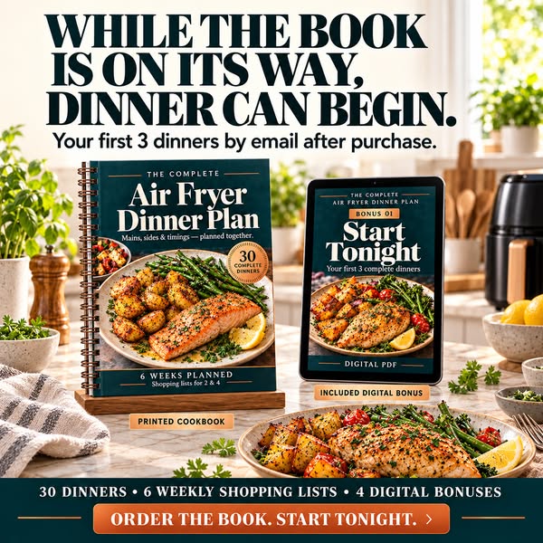 Six Weeks of Dinners, Already Planned
