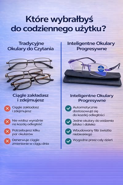 Ponad 34 000 Polaków pożegnało problem ciągłego zmieniania okularów