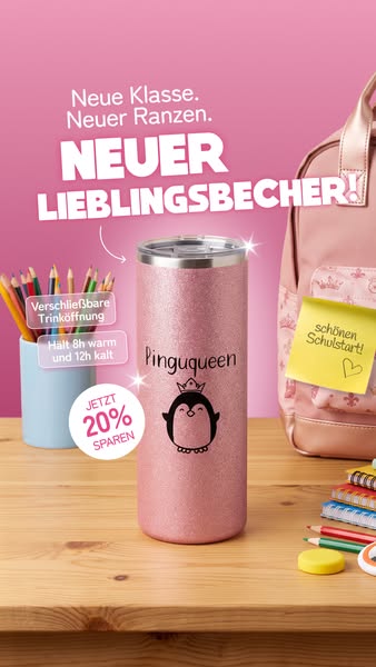 Jetzt 20% zum Schulstart