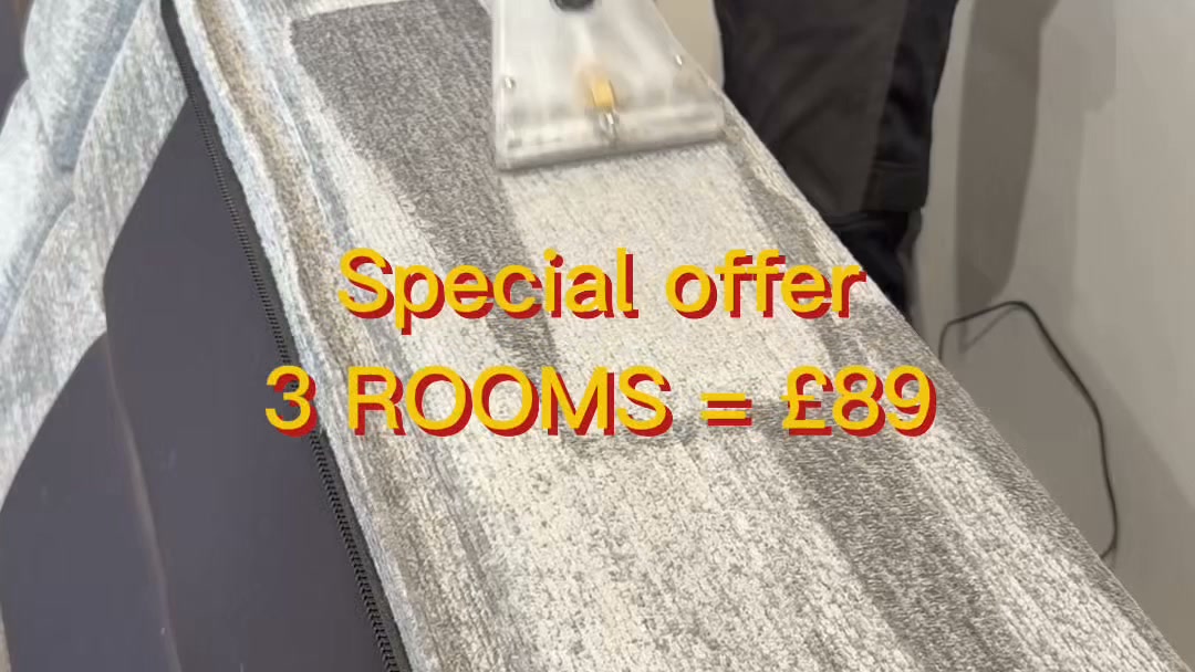 3 Rooms – Now Only £89| September Special!