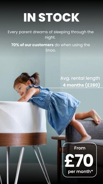 Snoo Smart Sleeper by Happiest Baby – Bassinet Rental UK | Baboodle