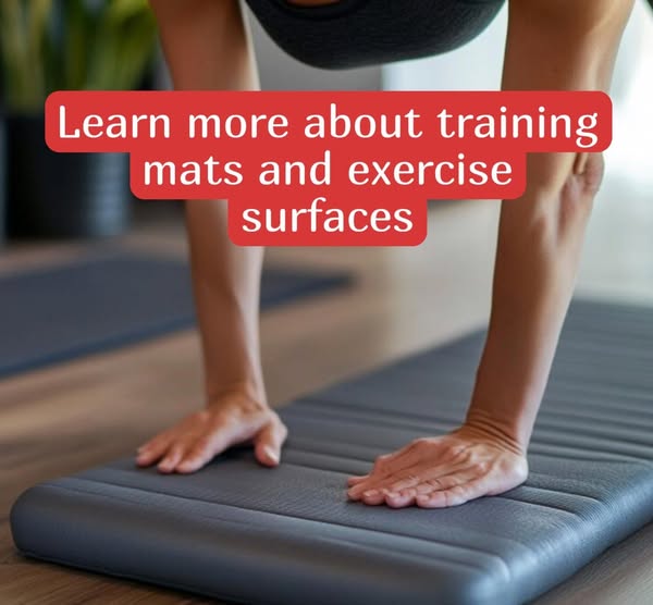 Learn more about training mats and exercise surfaces