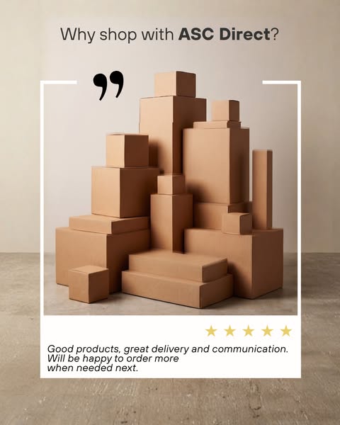 Same Day Dispatch Available - Right-Sized Packaging