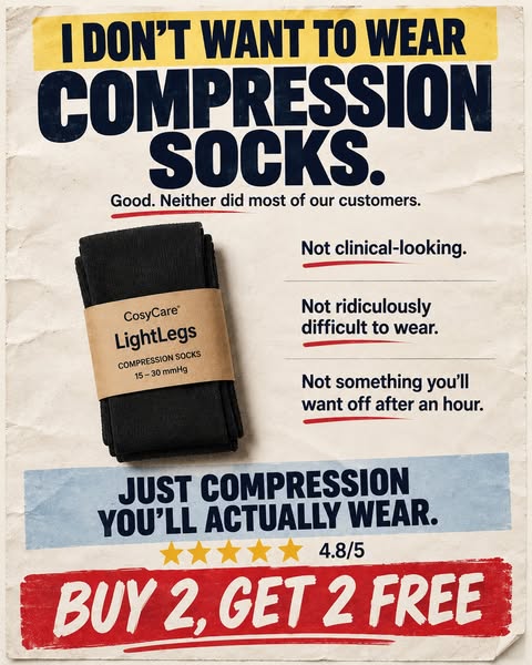 Buy 2, Get 2 Free! LightLeg Compression Socks