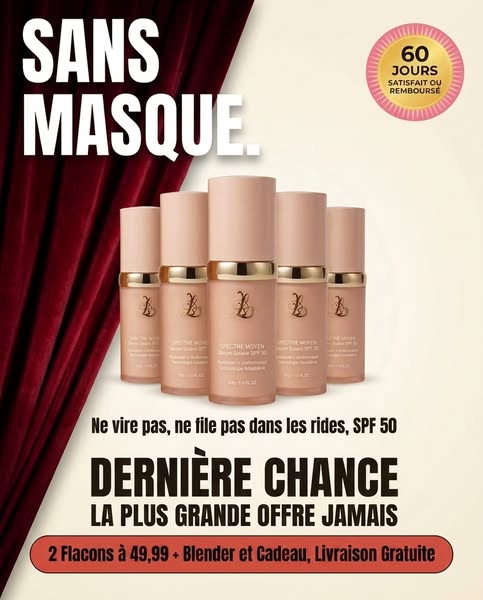 Plus que quelques flacons avant rupture