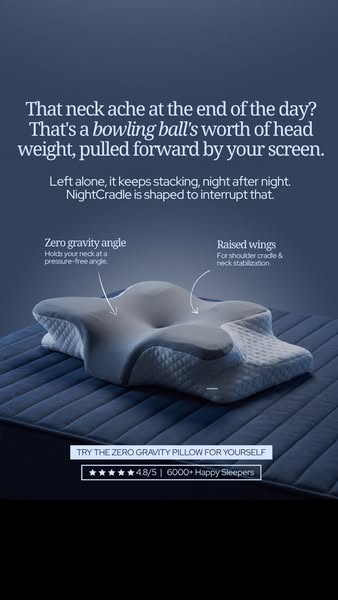 Neck still aching after you close the laptop?