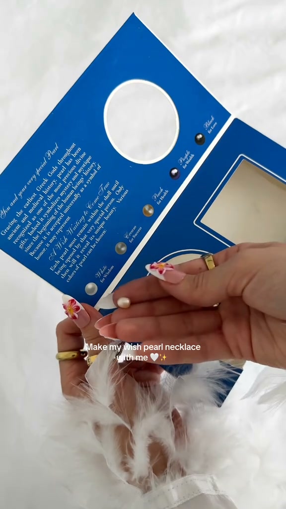 Reveal Your Own Pearl Necklace!