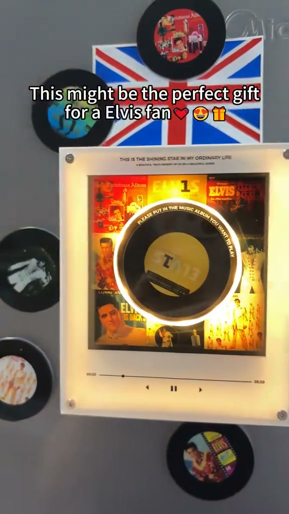 Trasforma il tuo frigorifero in un jukebox rétro!