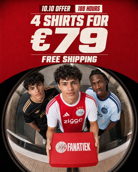 4 shirts voor € 79