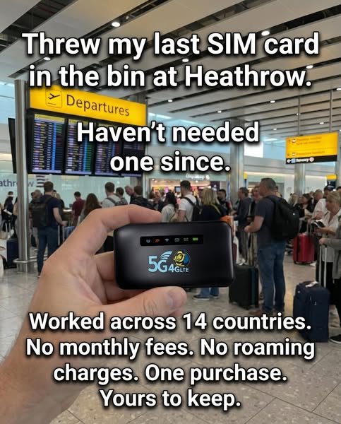 I Threw My Last SIM Card in the Bin at Heathrow. Have Not Needed One Since.