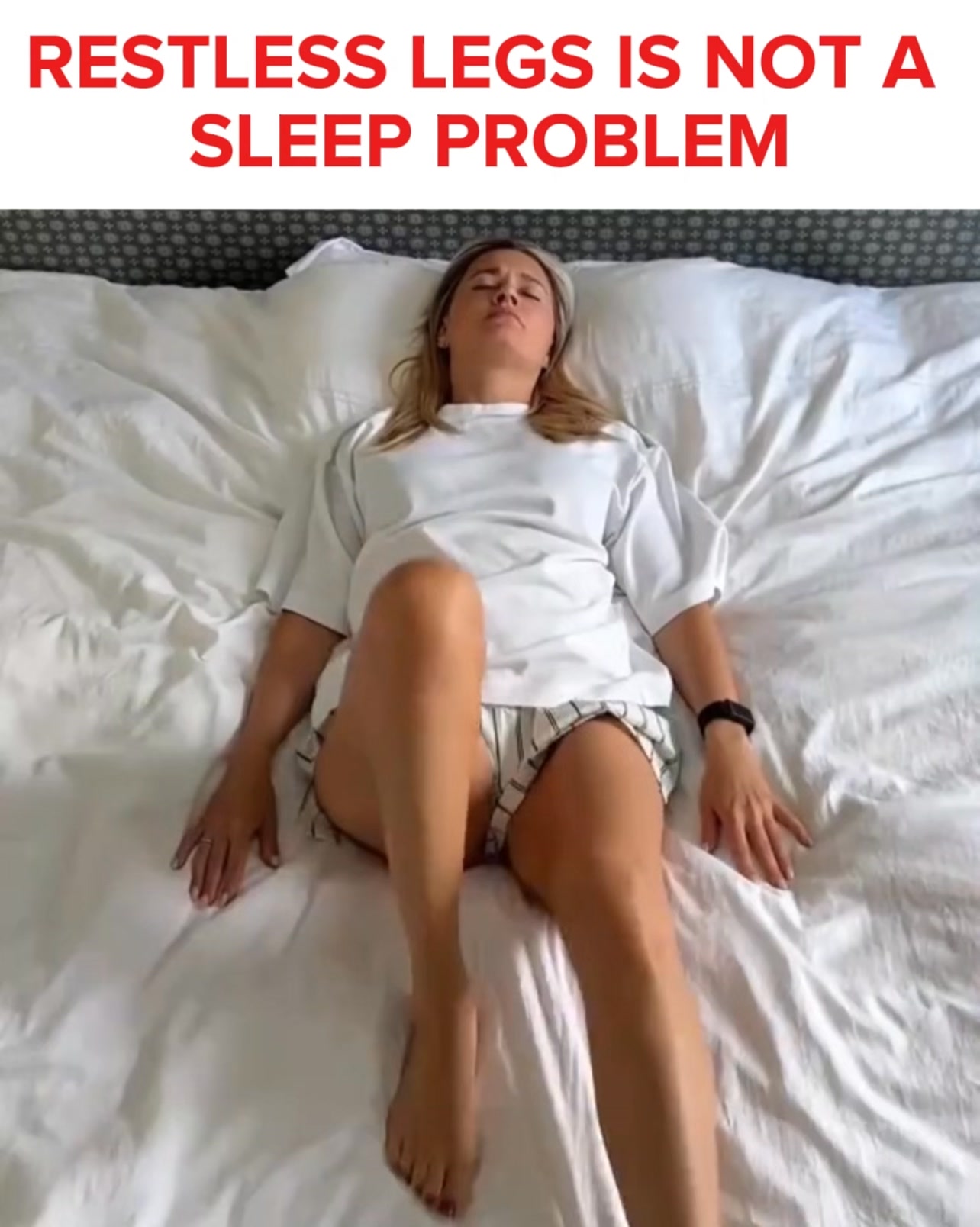 Finally Sleep Without Restless Legs