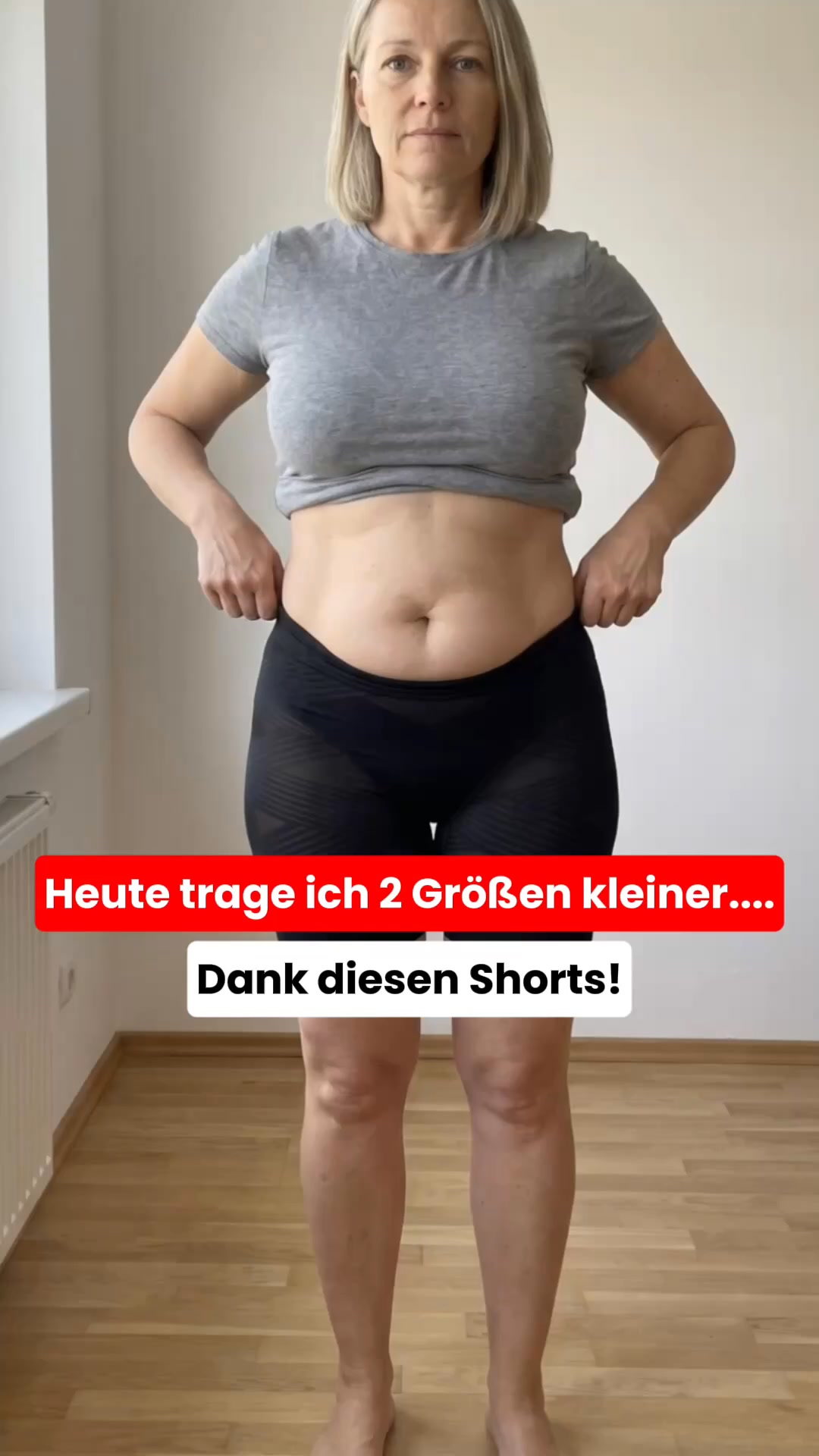 Sanduhrfigur ab dem ersten Anziehen