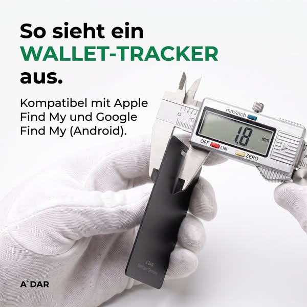 Nie wieder Portemonnaie suchen