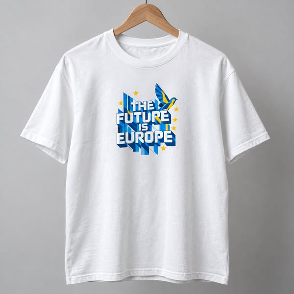 Future is Europe white — Euforia Shop