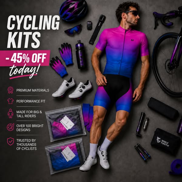 Cycling Kits - 45% OFF today!