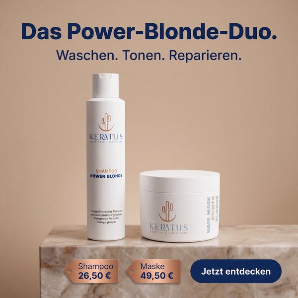 Kein Gelbstich mehr. Ohne Färben.