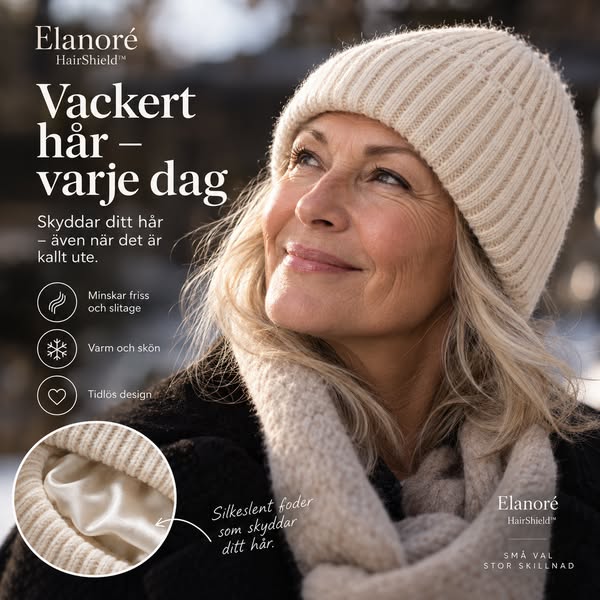 Skydda håret i vinter