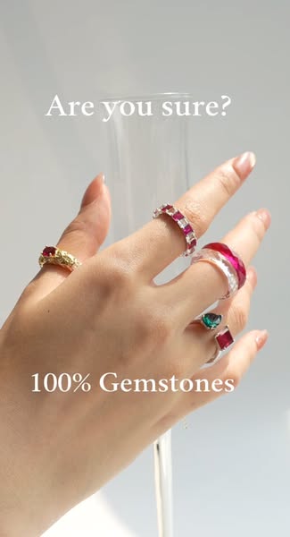 Gemstone Rings Healing Energy At Your Fingertips