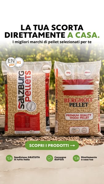 Il pellet? Te lo portiamo a casa!