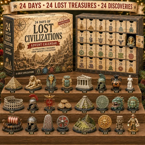 2026 Lost Civilizations Archaeological Discovery Advent Calendar