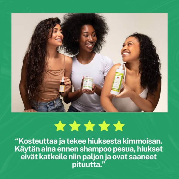 Rakastu kiharoihin! Hiustenhoitotuotteet helposti Suomesta