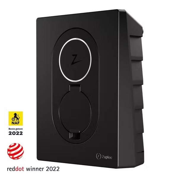 Zaptec Go 22 kw Incl BTW zwart