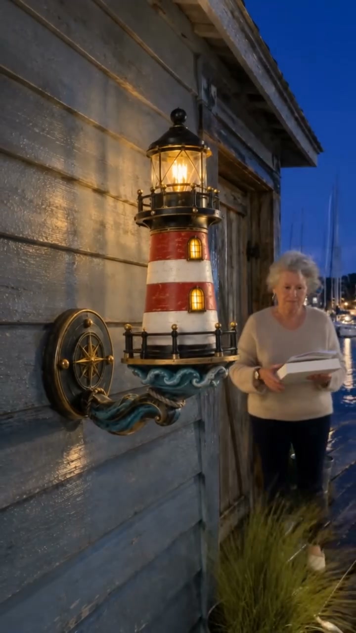 Lighthouse Night Light Decor